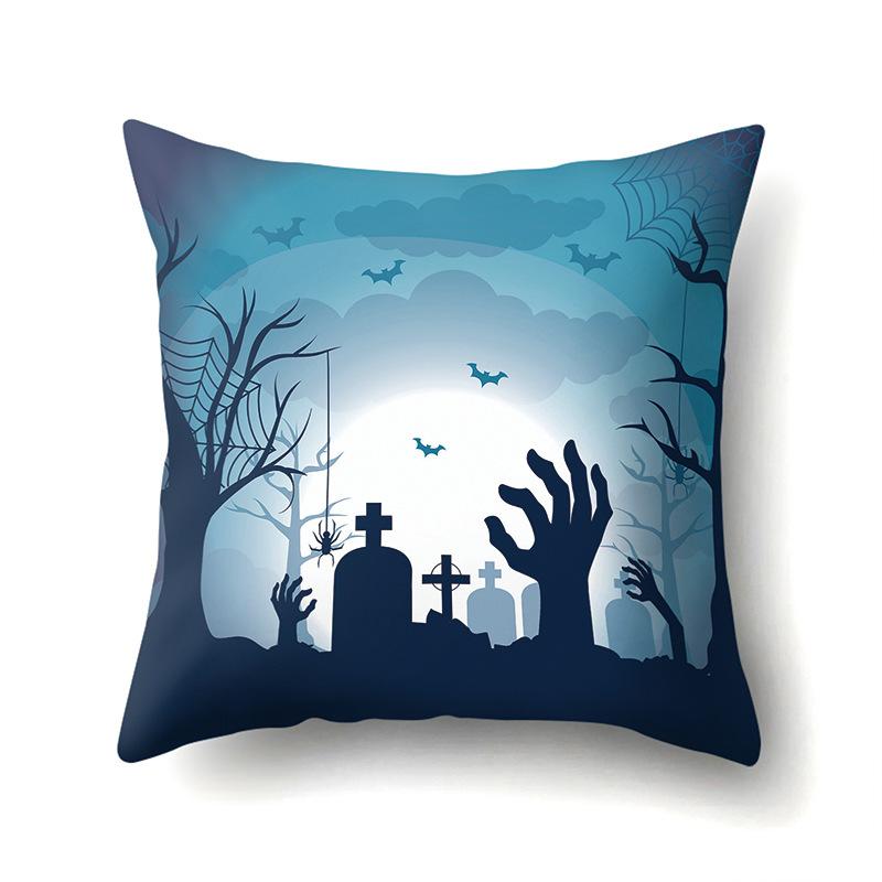 Хэллоуин Наволочка Подушка для поясницы автомобиля Тыква Чехол для диванной подушки Офис Дом Гостиная Наволочка