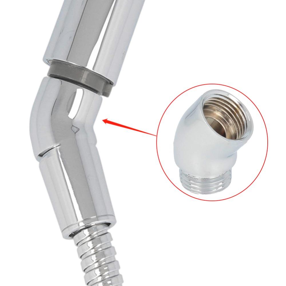 G1/2 Universal Bracket Shower Connector Shower Elbow Adapter Elbow Joint Top Spray Elbow