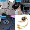 CRB1 Car 3 In 1 Fast Charging Cable Type C Micro USB Charger Wire For Mercedes Benz AMG GLC GLE GLB GLS W204 W205 W203 W211 W212 W213