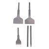 5Pcs Chisel Set Metal Mechanic for Hammer Drills Tile Removal Bits Industrial Tool