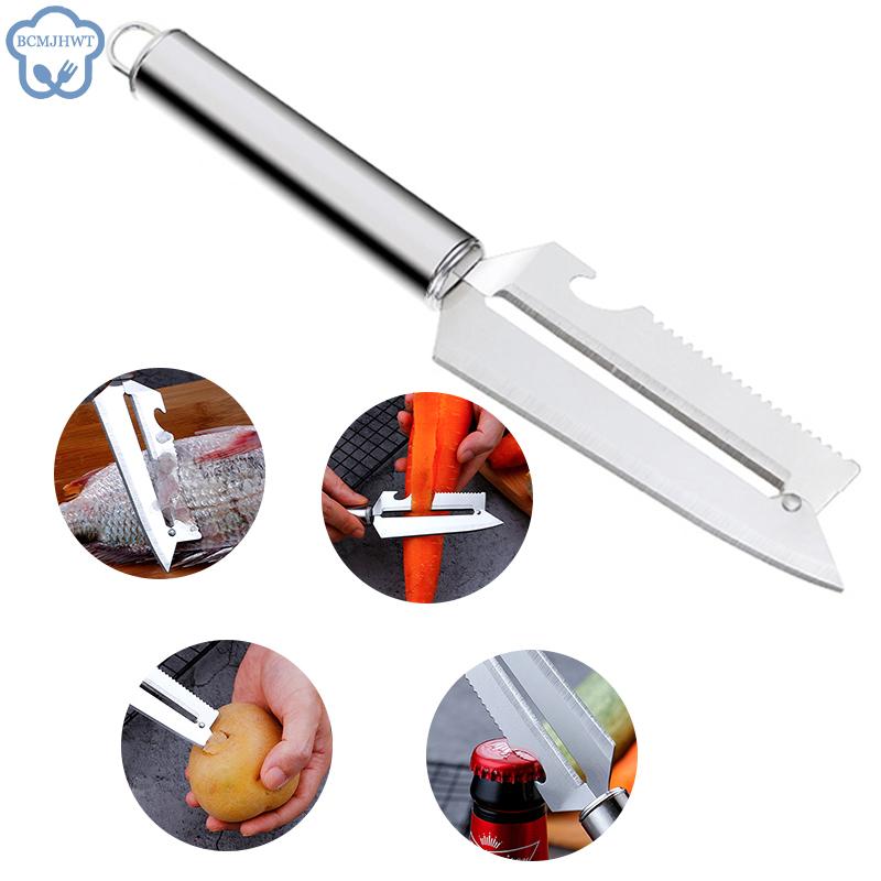 3 в 1 из нержавеющей стали Овощечистка Огурец Морковь Фрукты Картофель Двойная терка для резки Кухонные принадлежности Кухонный гаджет