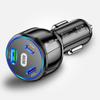 Автомобильное зарядное устройство USB 90 Вт PD Type C для быстрой зарядки телефона, адаптер питания в автомобиле для iPhone 16 15 14 Xiaomi Samsung, быстрое автомобильное зарядное устройство