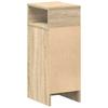 Nightstand with Drawer Sonoma Oak 25 x 31 x 66 cm