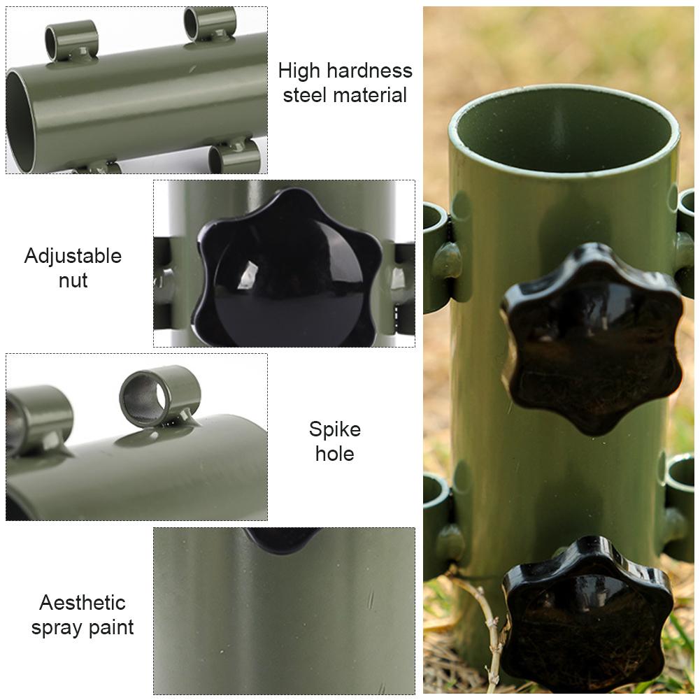 Якорь для палатки навеса, опорный столб для палатки, сумка для гвоздей, переносные и фиксированные аксессуары для кемпинга на открытом воздухе