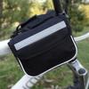 Bicycle Bag Anti-crack Reflective Strip Shockproof Large Capacity High Strength 3-in-1 Bike Front