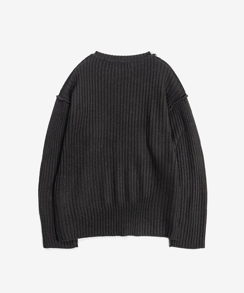 VASTIC Star Reverse Knit_Black