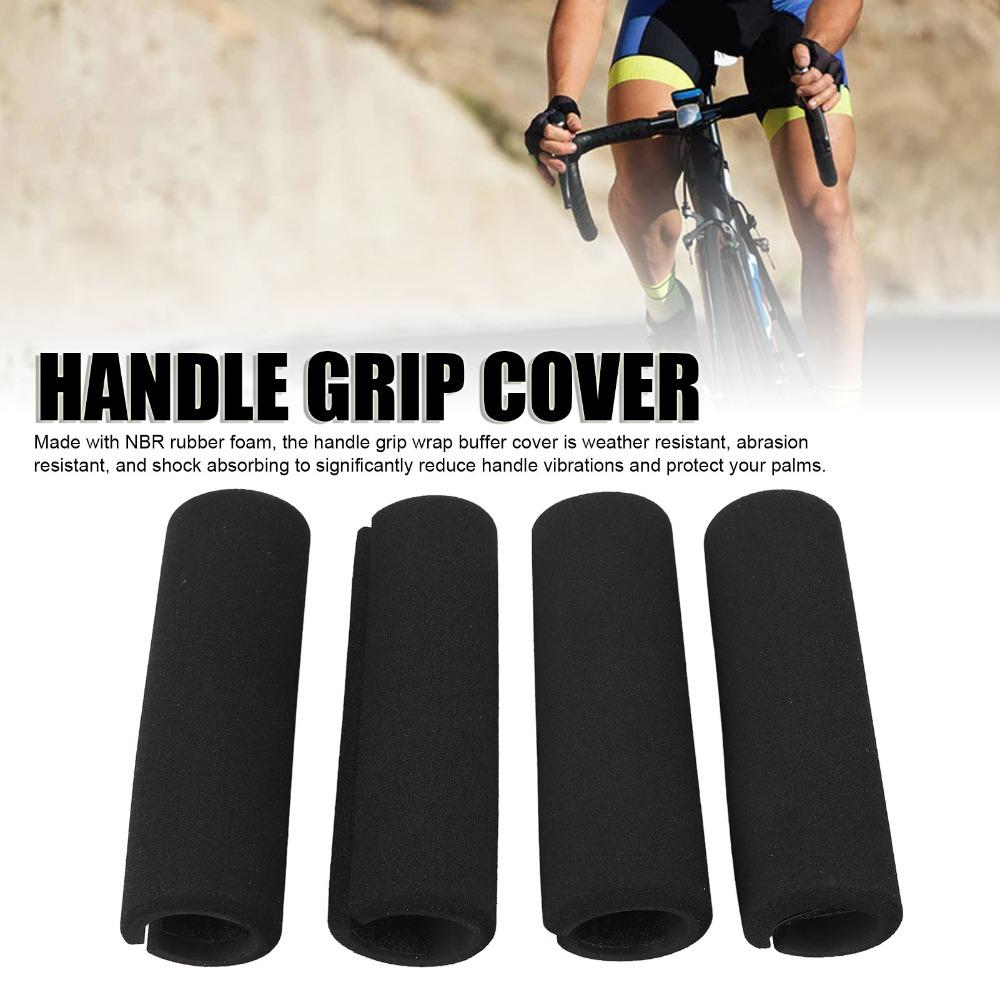 4Pcs Soft & shock absorbing NBR Foam Grip Hook and loop design Bar Cover Sports gear renovation
