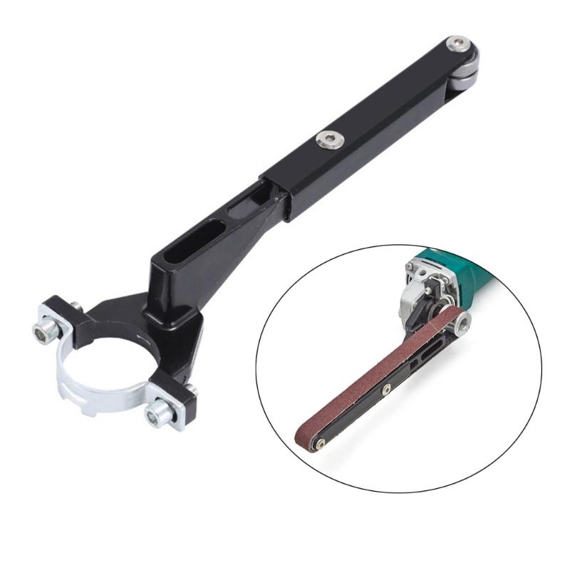 Кронштейны для ленточной шлифовальной машины Угловая шлифовальная машина Модифицированная шлифовальная машина для шлифовальной ленты для угловой шлифовальной машины 100 Для полировки древесины/металла