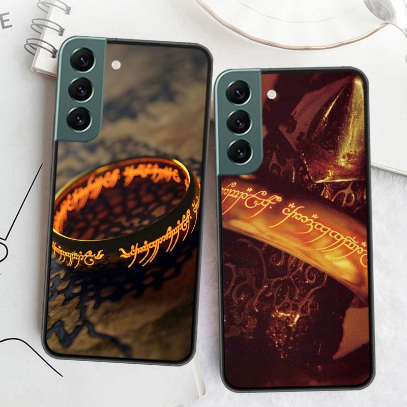 The L-Lord of the R-Rings Phone Case For Samsung S25 Edge S24 FE Galaxy S22 Ultra S21 Plus S20 S23 S10 Plus Cover Silicone Soft