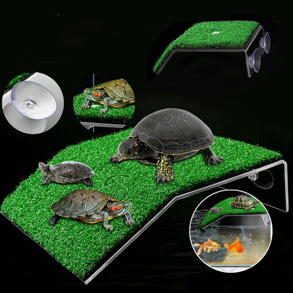 Lawn Landscaping Turtle Ladder Turtle Basking Platform Moss Island Turtle Floating Island