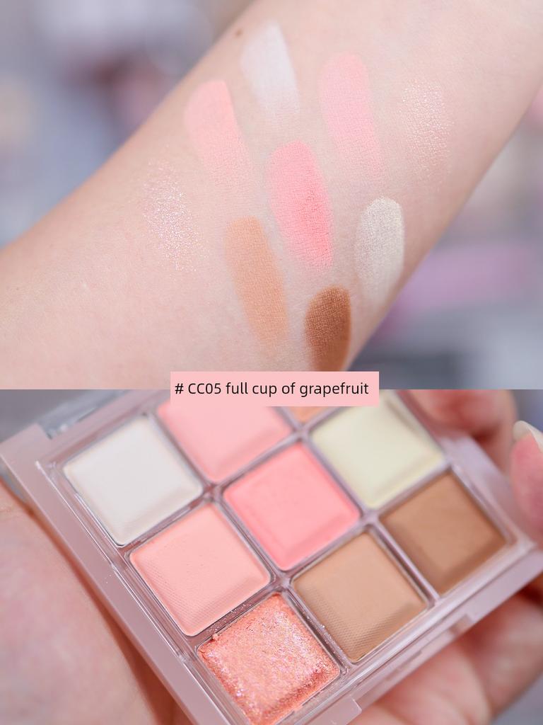 Gill Leen New Matte Nine-Color Eye Shadow Plate