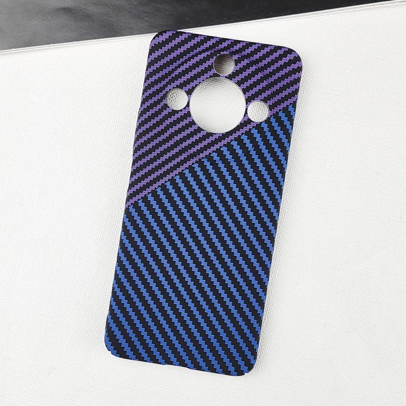 Luxury Ultra Thin Carbon Fiber Textured Phone Case For Honor X60 X50 X40 X30 Pro GT X9c Smart Anti-Fingerprints Hard PC Full Protective Cover Shell