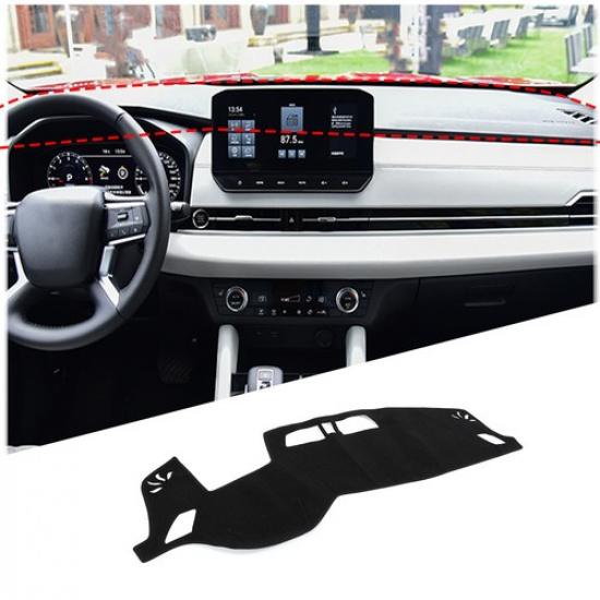 Накладка на панель приборов Коврик на панель приборов Dashmat с HUD для Mitsubishi Outlander +