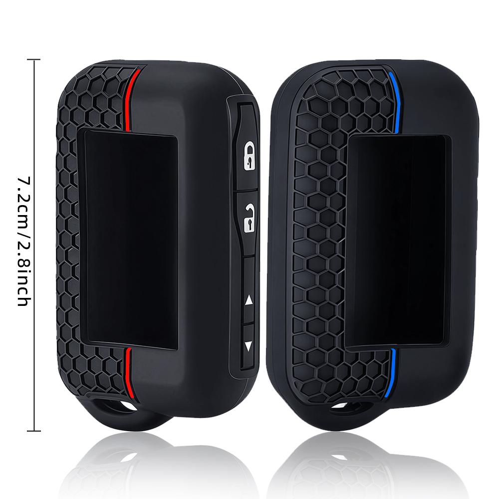 Новый силиконовый чехол для ключа подходит для Starline E90 E60 E91 E61 E63 E65 E85 E92 E95 E96 Автомобильный ЖК-пульт дистанционного управления противоугонный чехол