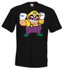 Youth Designz Wario Mens T-Shirt Logo Funny Nerd Gaming Mario Luigi Yoshi Fun