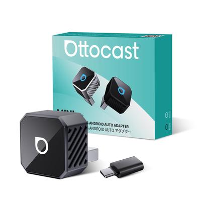Ottocast Mini Pot 2025 Последний Ottocast Mini Pot Беспроводной адаптер CarPlay/Android Auto, Мини, Оригинальный