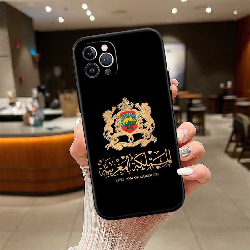 Morocco Flag New High-End Shell Phone Case for Redmi Note 13 14 Pro+ Plus A3 A3X 13X 13C 13R 14S 14C 14R