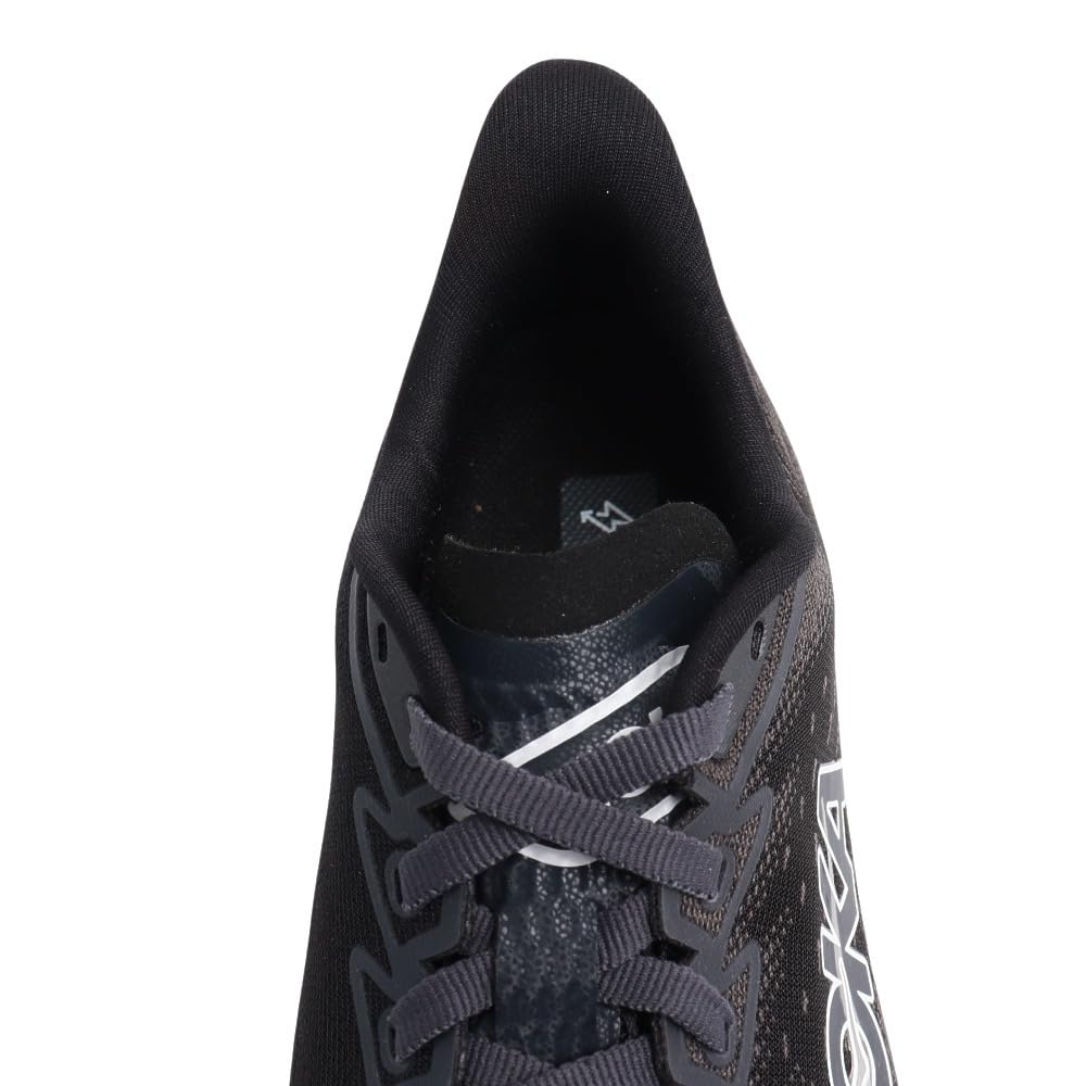 HOKA Mach 6 Regular Running Size Black and Shoes, Women's, 24.5, White, 1147810-BWHT