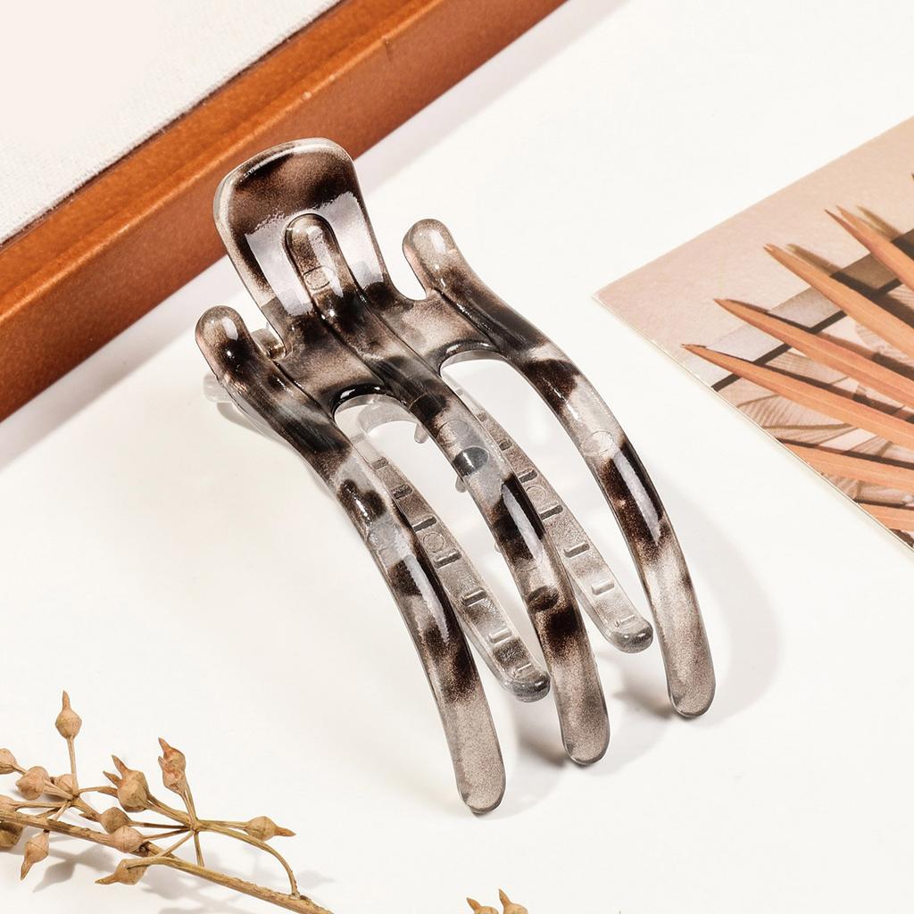 Multifunctional 3 Prong Duckbill Hair Claw Clip For Women Durable Plastic Hairpin With Multiple Color Options