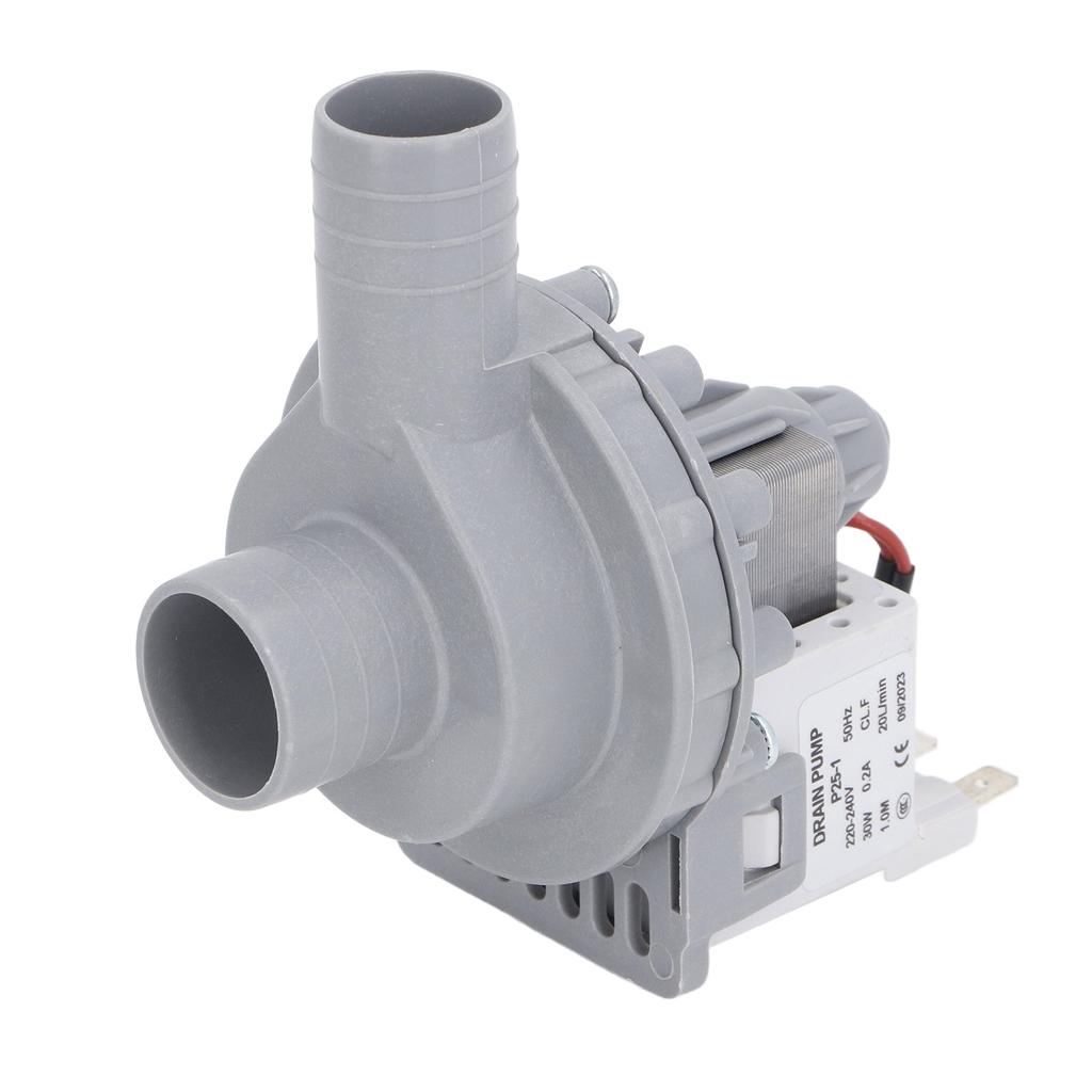 Двигатель сливного насоса стиральной машины 30 Вт 0,2 А 20 л/мин Медная обмотка Мощный Высокоэффективный Насос для стиральной машины