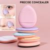 Mini Makeup Sponges - 1/6/10PCs Solid/Mixed Colors Soft Blending Puffs for Liquid & Powder Foundation, Concealer & Cream Blush. Wet & Dry Use.