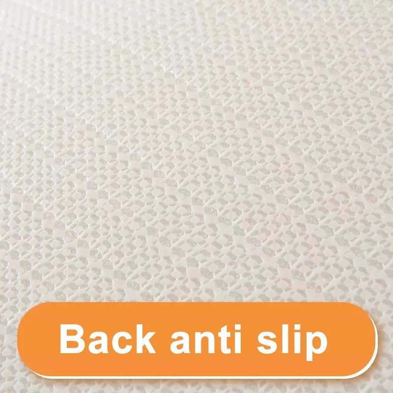 3 Piece Bathroom Mat Memory Foam Ultra Soft and Absorbent Leaf Bath Rugs Thick Washable For Bathroom Toilet Tub Mat Set