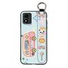 Cute Fashion Design Phone Case For TCL 305i Waterproof Kickstand Silicone Wrist Strap Wristband Cartoon Protective Ring