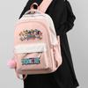 Anime Backpack Children Girls Boy Schoolbag Kawaii Kids Gift Women Travel Bags Teen Student Back To School Rucksack