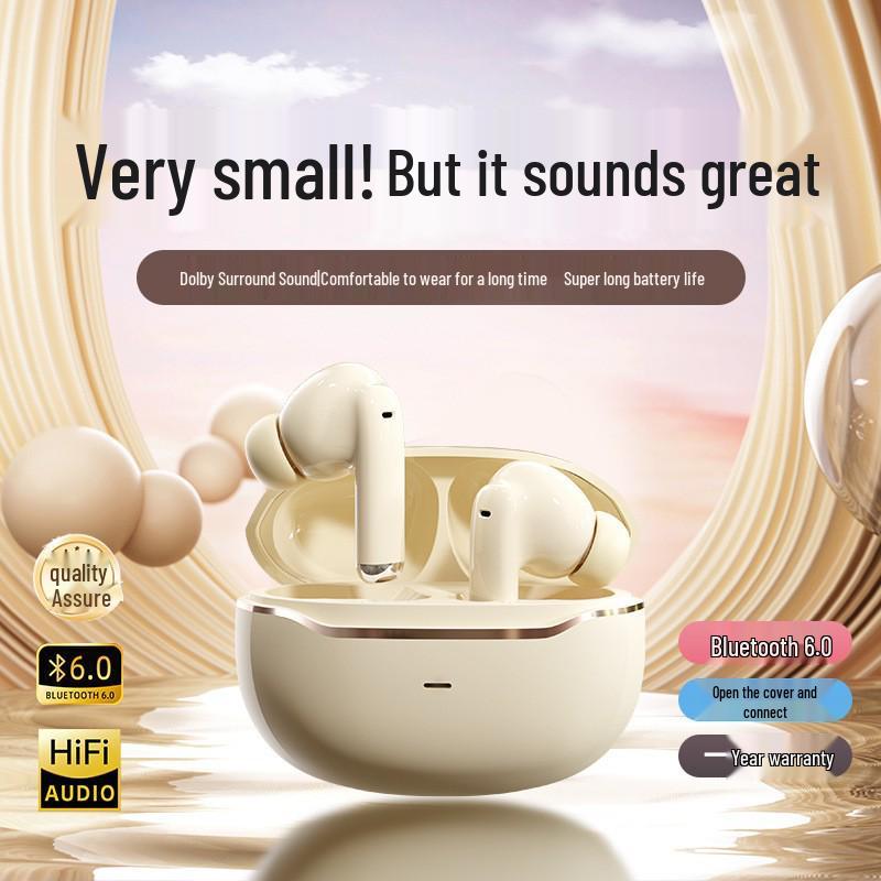 Беспроводные TWS-наушники 2025 GQ-19: Длительное время работы от аккумулятора и мини-дизайн Bluetooth