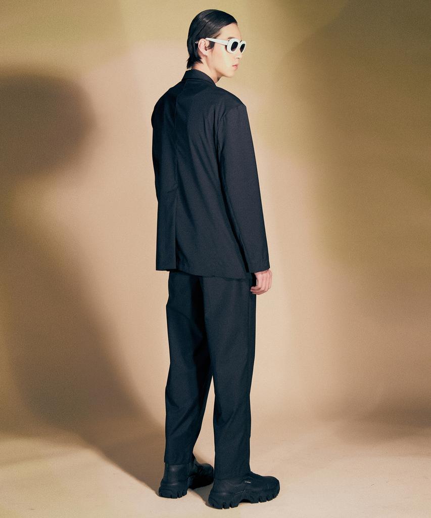 EPONYM Double-Pleated Oversuit Pants Black