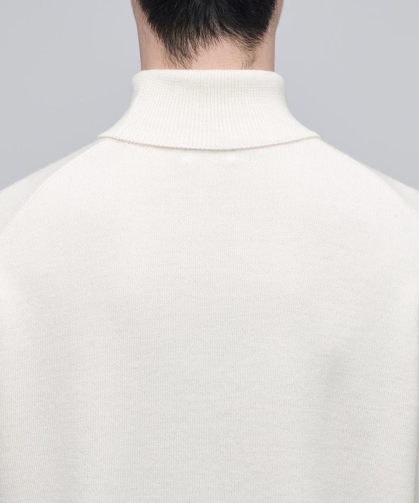 MUSINSA STANDARD Minimal Turtleneck Knit [Cream]