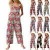 Womens Casual Overalls Jumpsuits Adjustable Straps Sleeveless Summer Cute Comfy Rompers With Pocket