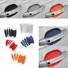 Car Door Carbon Fiber Anti Scratch Protector Sticker Automobiles Handle Protection Film Styling Exterior Styling Car