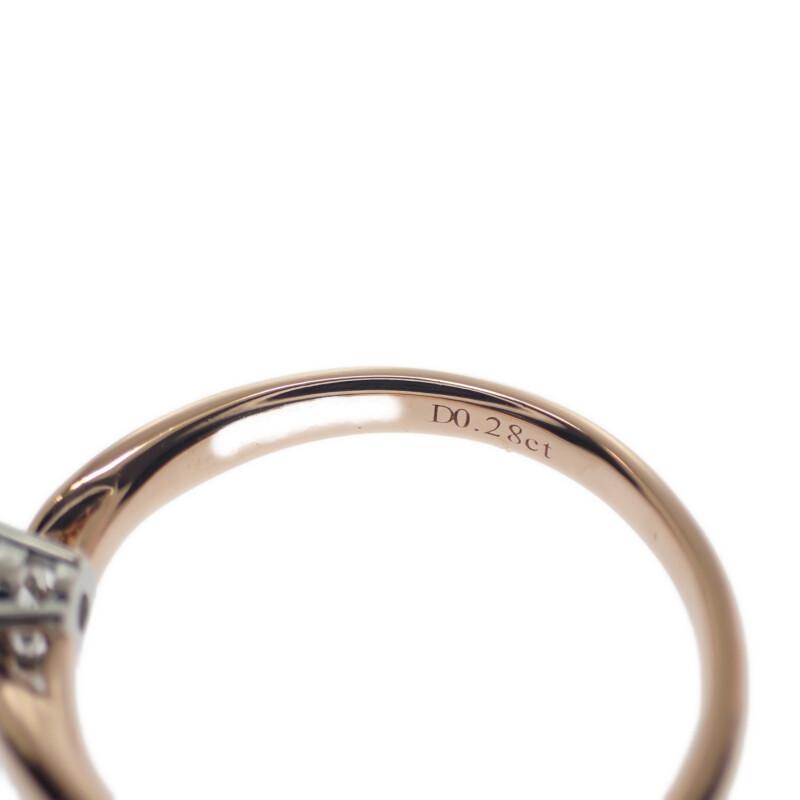 TIFFANY&Co.  #10.5(JP Size) Ring K18 Pink Gold/Pt950Platinum Women