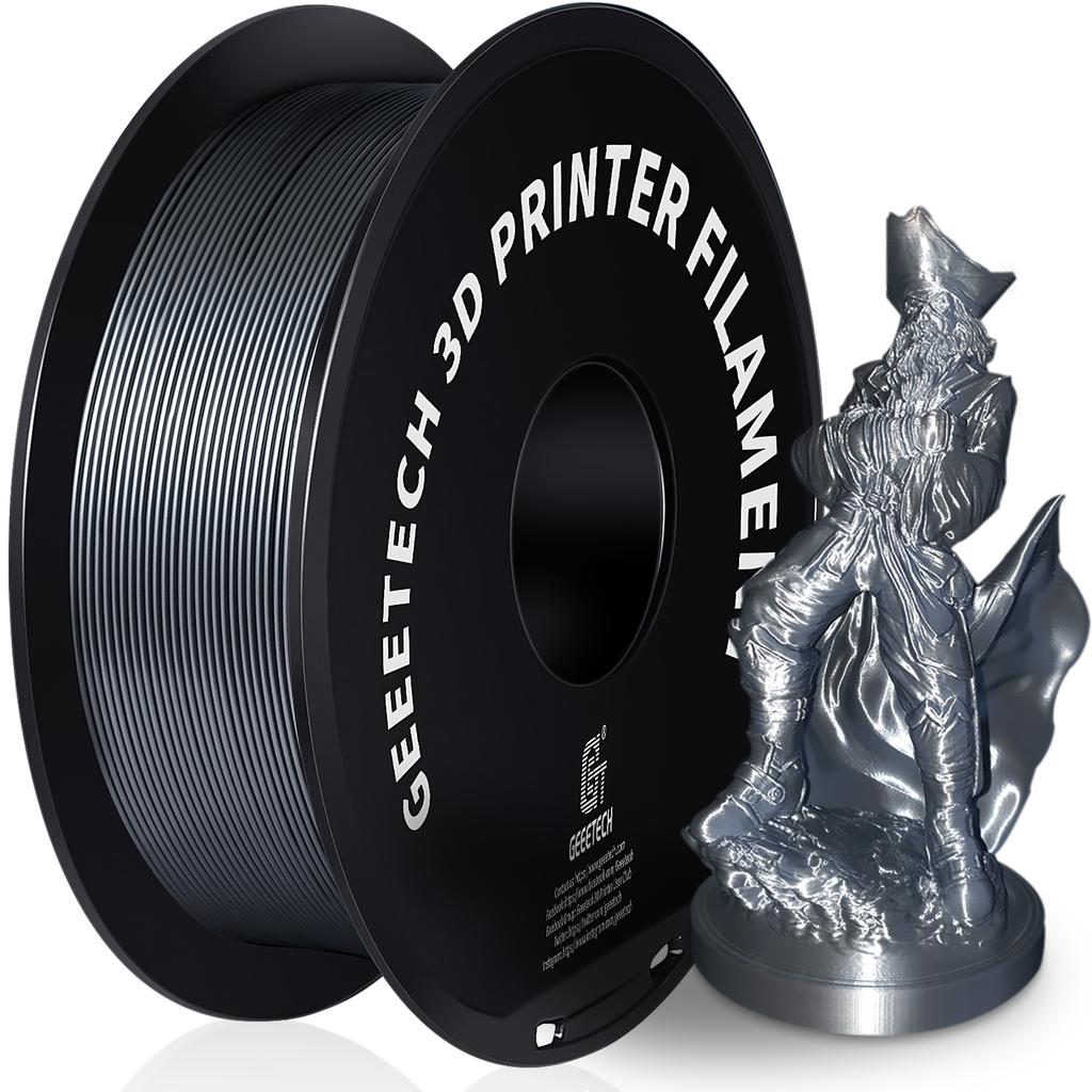 GEEETECH 1kg 1.75mm 1KG(2.2LBS) Pure PETG, 3D Printer Filament, Vacuum Packaging, Tangle-Free, 3D Printing Materials