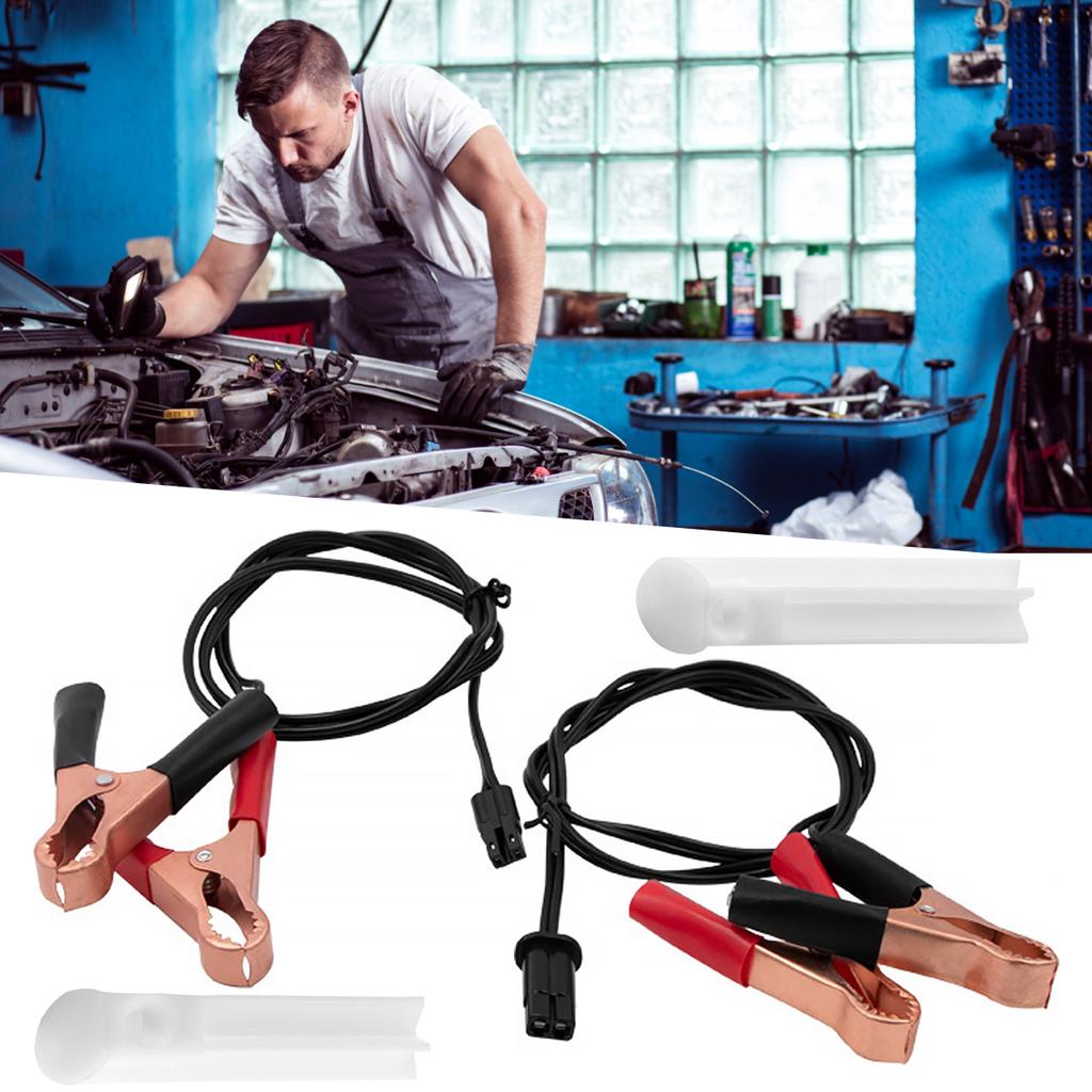 Car Fuel Cleaning Injector Flush Cleaner Vehicle Motorcycle Accessories Universal Adapter Cleaner Washing With 2 Power Cable