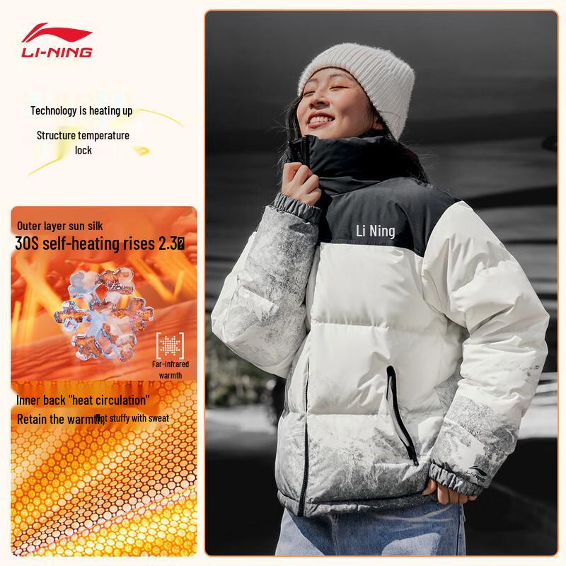 Li-Ning Unisex Short Duck Down Jacket