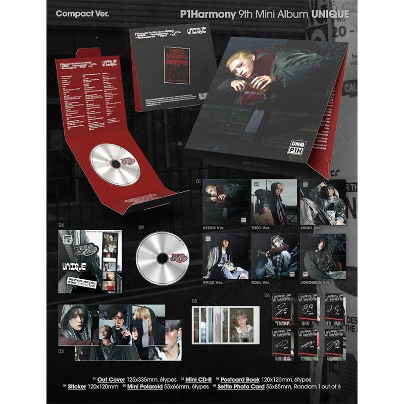 [Предзаказ] P1Harmony - 9-й мини-альбом [UNIQUE] (Компактная версия) (Онлайн-преимущество)