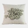 New Us Dollar Decorative Sofa Throw Pillows 18 Inches Square Linen Cotton Money Print Ofiice Chair Seat Cushion Cover Home Decor