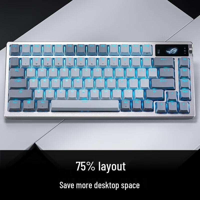 ROG Azoth Механическая клавиатура RGB с тремя режимами и возможностью горячей замены