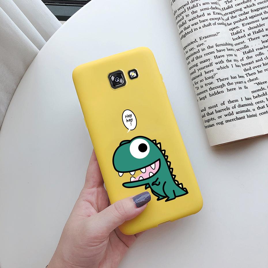 case For Samsung Galaxy A7 2017 Case Cute Painted silicon soft tpu phone back Cover Bumper For Samsung A7 2017 A720 A720f Cases