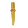 Aluminum Alloy Mini Portable Kazoo Ukulele Guitar Partner Musical Instrument (gold)