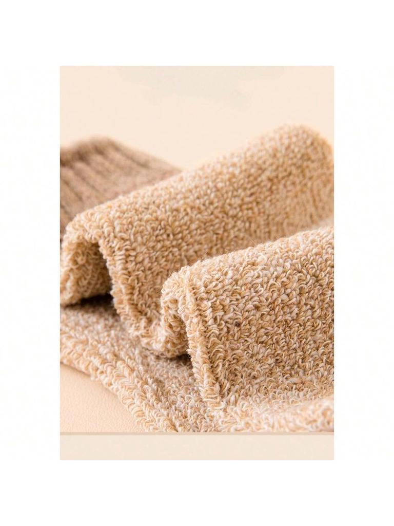 Wool Socks Men Thick Winter Cashmere Vintage Harajuku Style Long Warm Sock Comfortable Male Husband Gift