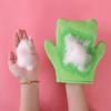Japanese Cartoon Sponge Bath Towel Gloves Painless Mud Removal Exfoliation Bath Gloves