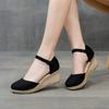 Fashion Woman Sandals Summer Shoes Espadrilles Wedges In Ladies Comfort Casual Shoes Party Sandals Footwear Zapatillas Mujer Verano