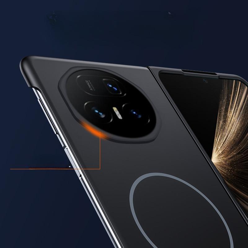 Для Magsafe Ультратонкий Чехол для Honor Magic V5 Vs3 V3 Vs2 V2 Матовый Жесткий ПК Беспроводная Зарядка Задняя Крышка Чехол