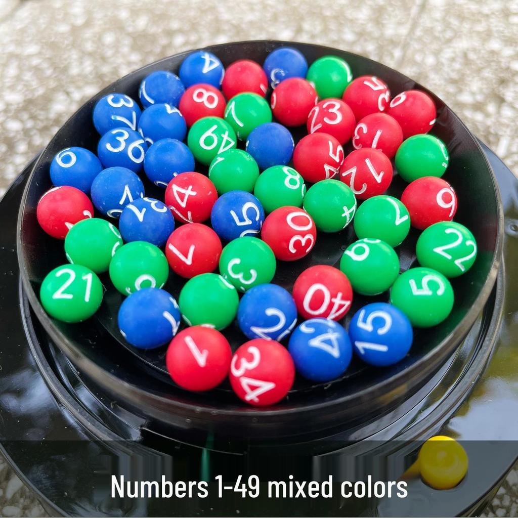 Прочный селектор номеров лотереи с выгравированными шарами, устойчивыми к выцветанию, для лотереи благосостояния, Da Le Tou и «Двойной шар»