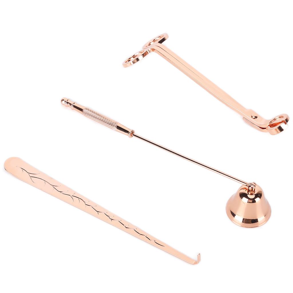 Набор из 3 предметов для свечей, триммер для фитиля, резак, гаситель, ковш для фитиля, подарок