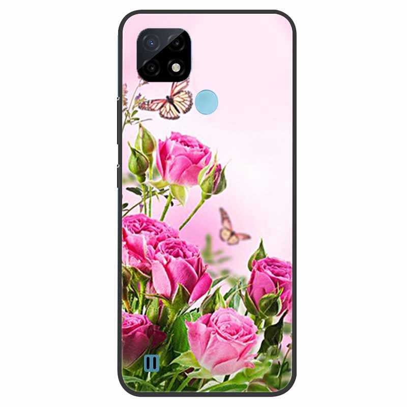 Для Realme C21 чехол противоударный мягкий силиконовый чехол из ТПУ для Realme C31 C21Y C25S C25 чехлы для телефонов Realme C21 C31 милый мультфильм