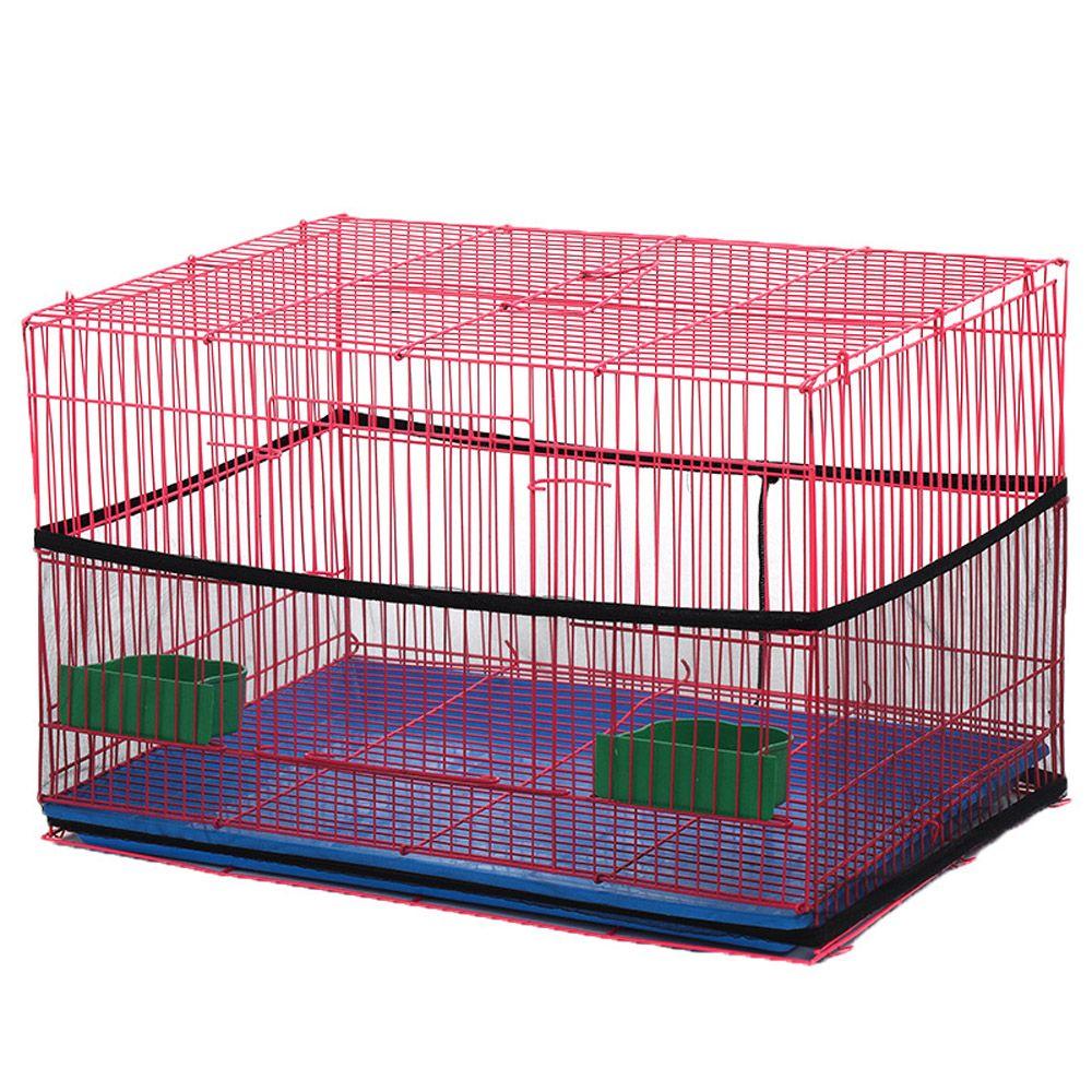 Mesh Shell Skirt Net Bird Cage Accessories Catcher Guard Bird Cage Net Nylon Mesh Bird Cage Cover